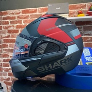 Shark Evo GT Teckline MAT KUR 180 Modular Flip Up Shark Helmets Shark Helmet Shark Helmets