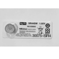Mitutoyo SR44SW 1.55V Silver Oxide Button Battery for Digital Calipers 1-Pack