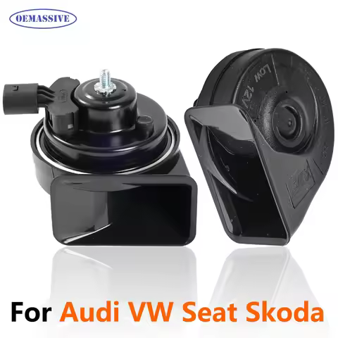 410/510Hz High Low Pitch Snail Horn Loud For Audi A3 A4 A6 A8 Q3 Q5 Q7 TT B6 B7 Skoda Octavia MK4 Au