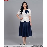 8625 jacquard combination Dress premiumsatin