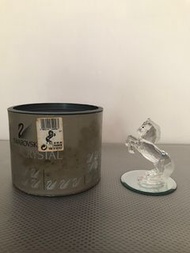 SWAROVSKI 施華洛世奇 1993年絕版水晶擺設：駿馬