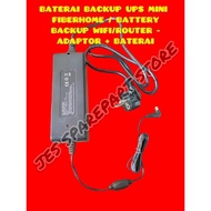 BATERAI BACKUP UPS MINI  FIBERHOME / BATTERY  BACKUP WIFI/ROUTER -  AD