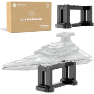 Display Stand for Lego Imperial Star Destroyer 75394, Stable Display Bracket Building Block Set with