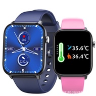 Jualan Panas Lotte DM19 Huaqiangbei 1.83 Skrin Persegi Bezel Sempit Cuaca Kesihatan Darah Oksigen Pe