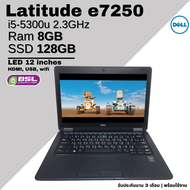 ลดพิเศษ laptop Dell latitude e7250 มือสอง i5 GEN 5 โน๊ตบุ๊คมือสอง ลงโปรแกรมพร้อมใช้งาน พร้อมส่ง
