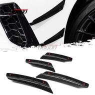 For Corvette C8 Z51 Stingray Coupe 1LT 3LT 2020-2024 Carbon Fiber Exterior Car Front Bumper Side Lip