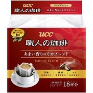 UCC 滴濾式職人咖啡粉(香甜摩卡) 掛耳式 18條