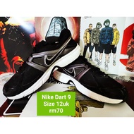 Kasut Bundle Nike Dart 9 size 12uk