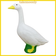 TAK Creative Craft Resin Geese Figurine Decors Funny Geese Sculpture Statue Animal