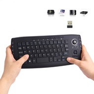 【Worth-Buy】 Mini Ergonomic Keyboard Trackball Air Mouse 1200dpi Function Tv 2.4g Wireless Keyboard With Trackball For Lapotp Pc Tv