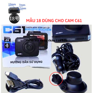 Gía treo cam hành trình ô tô Gía camera kẹp gương đế chống rơi cam Vietmap xiaomi