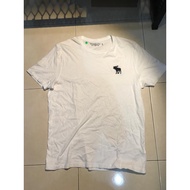 (100% AUTHENTIC) ABERCROMBIE & FITCH LOGO TEE (READY STOCK)
