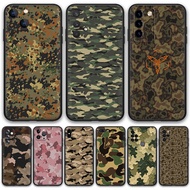 Samsung Galaxy A07 A17 A26 A36 A56 M07 F17 S25 Fe S25Plus S25Ultra S25 Edge 50TR Camouflage TPU Soft