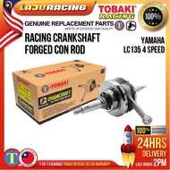 TOBAKI RACING Crankshaft + Forged Con Rod LC135 4 SPEED JACK UP 4MM/6MM STROKE 8MM/12MM PIN 22MM ROD102MM