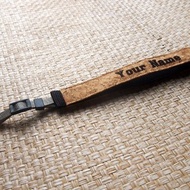 Paralife 量身訂造 屬於自己的軟木 相機手帶 單掛手碗相機帶 長短+縫名字 類單 數位 微單眼 相機繩 DC DSLR camera strap