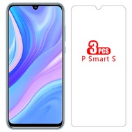 Case for huawei p smart s cover screen protector tempered glass on psmart psmarts smar smat coque hu
