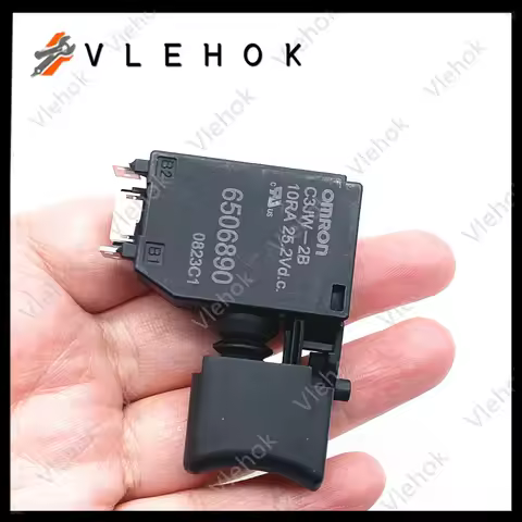 Switch for Makita BDF459 BHP459 BTD129 DDF083 DDF459 DDF483 DDF487 DF032D DF332D DHP459 DHP483 DHP48