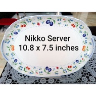 Nikko double phoenix breakfast plate onion design