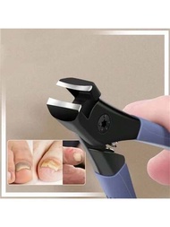 1 件趾甲剪指甲矯正厚指甲內嵌腳趾甲剪死皮去污器修腳護理工具