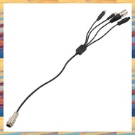 [L M Q N] Adapter Cable GX16 to DC 5.5mm / DC 8mm / XLR / GX12 Connector Y Splitter Adapter