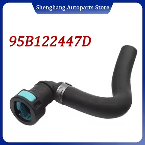 Exhaust Pipe Coolant Breather Line Hose For Porsche Macan 2015-2018 3.0L 3.6L 95B122447D 95B122447C