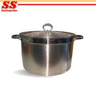 *SS Enterprise* Stainless Steel Pot/ Curry Pot/ Soup Pot 26'cm 28cm