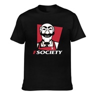 Mr Robot Fsociety Hacking Hacker Top Quality Printed Tee For Man