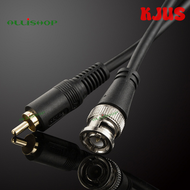 [HKJUS] HD SD ฉัน BNC หัว RCA ตัวผู้ปลั๊กวิดีโอ Kabel 3G HD SD Coaxiale Koord Voor ระบบรักษาความปลอด