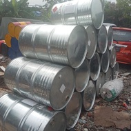 drum besi galvanis kapasitas 200 liter bekas