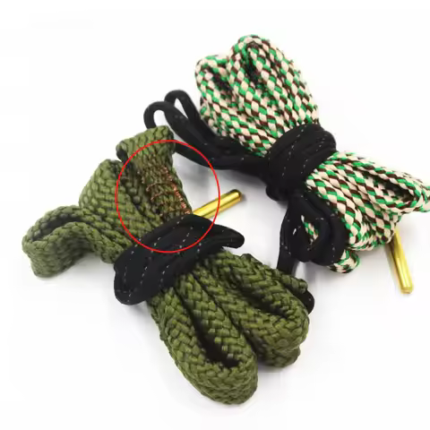 Hunting Gun Bore Cleaner Snake 12GA .308 .22 .223 .38 Caliber 5.56mm 7.62mm 16GA 20GA Rifle Cleaning