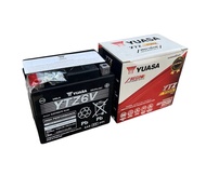 แบตเตอรี่แห้ง YUASA ยัวซ่า รุ่น YTZ6V ขนาด 12V6AH แบต6แอมป์ ใส่รถ Click125i Click150i Fiore Grand Fi