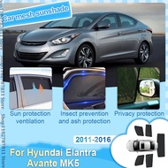 For Hyundai Elantra Avante MK5 2011-2016 2012 2013 2014 2015 I35 Magnetic Car Sunshade Front Windshi
