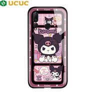 เคส UCUC เคสสำหรับหัวเหว่ย Y9 2019 /Huawei Y9 Prime 2019/Huaweiy92019 Huaweiy9prime 2019เคสมือถือลายการ์ตูน Koulomi เคสกระจกเทมเปอร์ลายเมโลดี้