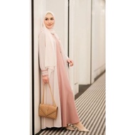 Gamis Kondangan Pesta Aden Hijab Set Outer Zulaikha Dress Muslim