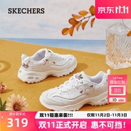 斯凯奇（Skechers）skechers熊猫鞋女士休闲鞋厚底增高老爹鞋运动896155/11977 11977-白色/WHT 37