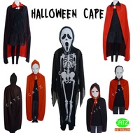 [SG SELLER] Cape Halloween Costume Props Reversible Hoodie Cape Vampire Cape Dress Mask Unisex Party