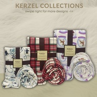 Printed Blanket: Holiday Christmas 60" x 74" inches [Kerzel Collections]