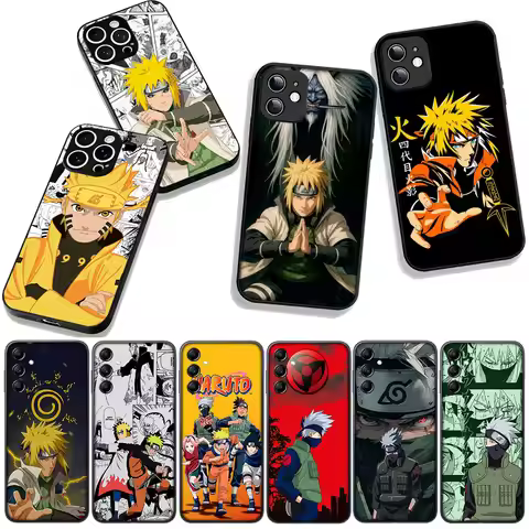 for Samsung Galaxy S25 S24 S22 S23 FE Ultra Plus A56 A05 A06 A15 A16 A55 S7 Edge Phone Case Narutos 
