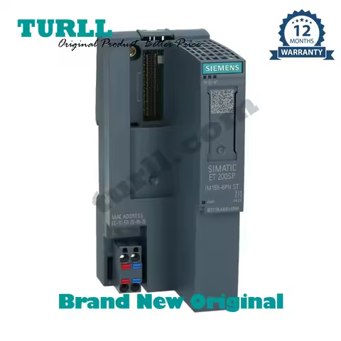 6ES7155-6AU02-0BN0 6ES71556AU020BN0 SIMATIC ET 200SP, PROFINET interface module IM 155-6 PN ST Origi