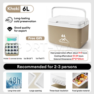 SPORT 6L10L 16L 30L Ice Box Cooler Camping Cooler Box Food&Drink Fishing Portable Outdoor Picnic Kee