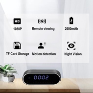 Mini Camera Clock Hidden Camera Night Vision Spy Camera with Motion Detection WIFI Spy Camera Hidden