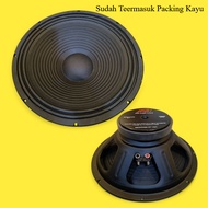Komponen Spiker Sub Speaker Peavey Pro Rider 15 Inch Sub sudah packing kayu