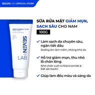 Sữa rửa mặt ngừa mụn nam giới SEVENLAB 100gr giúp sáng da hỗ trợ làm sạch dầu nhờn dưỡng ẩm cho da s