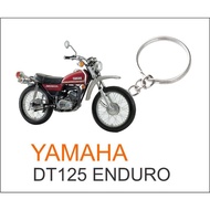 Yamaha Enduro DT125 keychain 2d