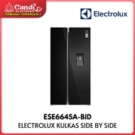 ELECTROLUX KULKAS SIDE BY SIDE 619 liter ESE-6645A-BID