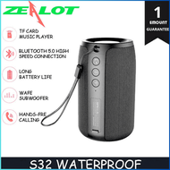 COD ZEALOT Speaker Portable Bluetooth 5.0 S3speaker mini subwoofer aktif usb full bass 3 inch viral