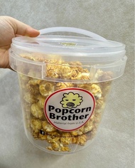 全新 現貨 香港 製造 PopCorn Brother 圓筒 筒裝 2升 焦糖 爆谷 2L