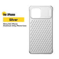 Essager เคสโทรศัพท์มือถืออะลูมินัมอัลลอยสำหรับ iPhone 13 14 15 Pro Max เคสครอบโทรศัพท์แข็งน้ำหนักเบา