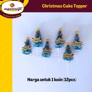 Christmas cake Topper cake decoration Christmas Tree cake decoration Christmas Tree cake decoration