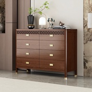 New Chinese Style Solid Wood Drawer Cabinet Eight Drawer Cabinet Six Drawer Cabinet Five Drawer Cabi